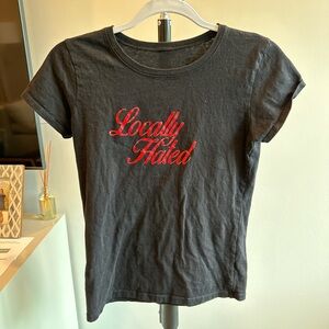 Locally Hated Black T-Shirt